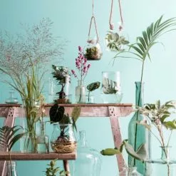 Mica Decorations Vases Vase Bouteille En Verre Recyclé Vert H100 -Vases Soldes vase bouteille en verre recycle vert h100 5