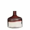 Mica Decorations Vases Vase Bouteille En Verre Rose H27 -Vases Soldes vase bouteille en verre rose h27