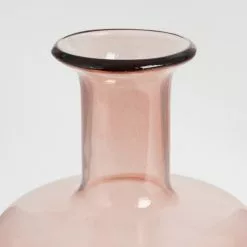 Mica Decorations Vases Vase Bouteille En Verre Rose H30 -Vases Soldes vase bouteille en verre rose h30 2