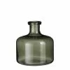 Mica Decorations Vases Vase Bouteille En Verre Vert H21.5 -Vases Soldes vase bouteille en verre vert h21 5 1