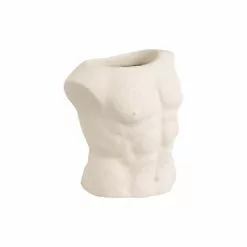 Present Time Vases Vase Cache Pot En Polyrésine Modèle Ivoire -Vases Soldes vase cache pot en polyresine modele ivoire 3