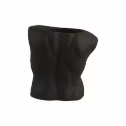 Present Time Vases Vase Cache Pot En Polyrésine Modèle Noir -Vases Soldes vase cache pot en polyresine modele noir 2