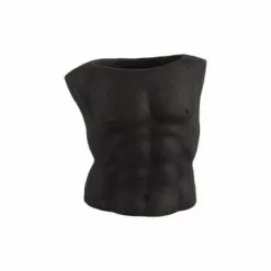 Present Time Vases Vase Cache Pot En Polyrésine Modèle Noir -Vases Soldes vase cache pot en polyresine modele noir 4