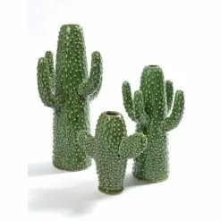 Serax Vases Vase Cactus Large Porcelaine Verte H39cm -Vases Soldes vase cactus large porcelaine verte h39cm 2