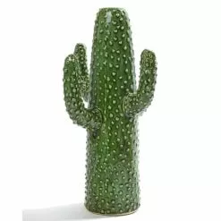 Serax Vases Vase Cactus Large Porcelaine Verte H39cm