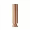 OYOY Living Design Vases Vase Caramel Et Rose 100% Grès Ø8,5xH31cm -Vases Soldes vase caramel et rose 100 gres oe8 5xh31cm 1