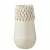 LANADECO Vases Vase Céramique Blanc H33,5cm -Vases Soldes vase ceramique blanc h33 5cm