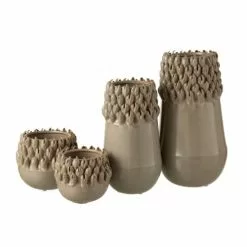 LANADECO Vases Vase Céramique Gris H32,8cm -Vases Soldes vase ceramique gris h32 8cm 2