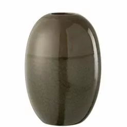 LANADECO Vases Vase Céramique Vert H30,5cm