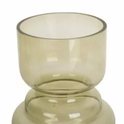 Present Time Vases Vase Courtly Glass Large Verre Vert -Vases Soldes vase courtly glass large verre vert 5