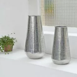 Passage Vernet Vases Vase Cylindrique Argent -Vases Soldes vase cylindrique argent 2