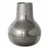 Bepurehome Vases Vase Déco En Métal Vase á Fleurs Argent 46x36x36