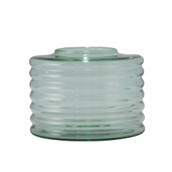 Kulile Vases Vase Déco En Verre Soufflé Kaki Poudré