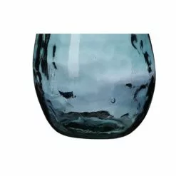 Wadiga Vases Vase Décoratif En Verre Recyclé Gris - 25x25x47cm -Vases Soldes vase decoratif en verre recycle gris 25x25x47cm 2