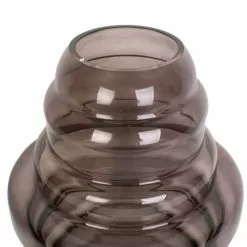 Present Time Vases Vase Distinct Verre Marron -Vases Soldes vase distinct verre marron 3