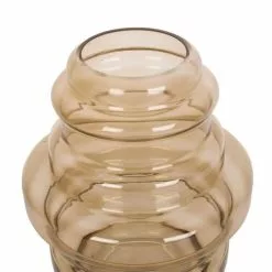 Present Time Vases Vase Distinct Verre Marron Clair -Vases Soldes vase distinct verre marron clair 3