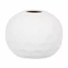 Maisons Du Monde Vases Vase Empreintes De Coquillages En Grès Blanc H15