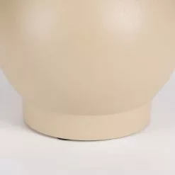 Mica Decorations Vases Vase En Aluminium Beige H24 -Vases Soldes vase en aluminium beige h24 6