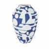Maisons Du Monde Vases Vase En Argile Blanche Et Bleue H42 -Vases Soldes vase en argile blanche et bleue h42 1000 3 17 220187 1