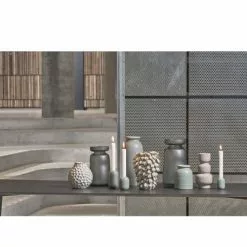 Villa Collection Vases Vase En Argile Gris -Vases Soldes vase en argile gris 4