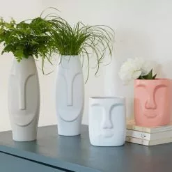 Becquet Vases Vase En Céramique Blanc -Vases Soldes vase en ceramique blanc 7