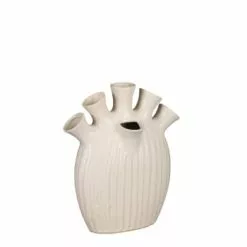 Mica Decorations Vases Vase En Céramique Couleur Noir H30.5 -Vases Soldes vase en ceramique couleur creme h30 5