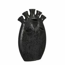 Mica Decorations Vases Vase En Céramique Couleur Noir H42 -Vases Soldes vase en ceramique couleur noir h42 3