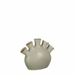 Mica Decorations Vases Vase En Céramique Couleur Crème H21 -Vases Soldes vase en ceramique couleur vert h21 5