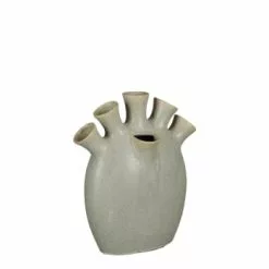 Mica Decorations Vases Vase En Céramique Couleur Noir H30.5 -Vases Soldes vase en ceramique couleur vert h30 5