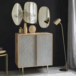 Maisons Du Monde Vases Vase En Céramique Dorée H28 -Vases Soldes vase en ceramique doree h28 1000 3 32 178792 3