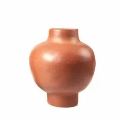 Ames Vases Vase En Céramique Rouge 31x34x31cm -Vases Soldes vase en ceramique rouge 31x34x31cm 4
