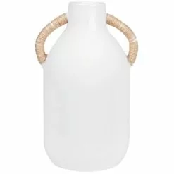 Maisons Du Monde Vases Vase En Dolomite Beige Avec Anses H26