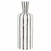 Maisons Du Monde Vases Vase En Dolomite Blanche à Stries Noires H34 -Vases Soldes vase en dolomite blanche a stries noires h34 1000 16 14 214403 1