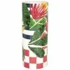 Maisons Du Monde Vases Vase En Dolomite Motifs Imprimés Vert, Blanc Et Rouge Brique H28 -Vases Soldes vase en dolomite motifs imprimes vert blanc et rouge brique h28 1000 9 36 226602 1