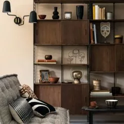 Maisons Du Monde Vases Vase En Dolomite Noire H20 -Vases Soldes vase en dolomite noire h20 1000 13 8 208042 3