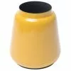 Zago Vases Vase En Fer émaillé Jaune H19cm -Vases Soldes vase en fer emaille jaune h19cm