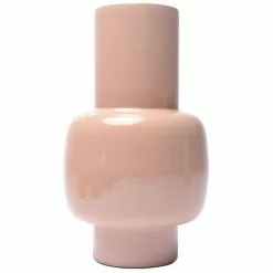 Zago Vases Vase En Fer émaillé Rose -Vases Soldes vase en fer emaille rose 4