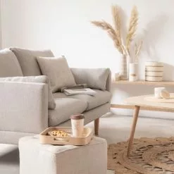 Maisons Du Monde Vases Vase En Grès Beige à Motifs H21 -Vases Soldes vase en gres beige a motifs h21 1000 14 33 213602 2