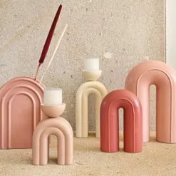 Maisons Du Monde Vases Vase En Grès Coloris Vieux Rose H30 -Vases Soldes vase en gres coloris vieux rose h30 1000 5 36 218812 5