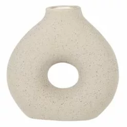 Maisons Du Monde Vases Vase En Grès Gris H19