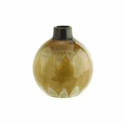 Madam Stoltz Vases Vase En Grès Jaune H23