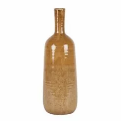 Maisons Du Monde Vases Vase En Grès Jaune Moutarde H41