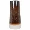 Maisons Du Monde Vases Vase En Grès Marron Et Crème H29 -Vases Soldes vase en gres marron et creme h29 1000 16 34 226354 1