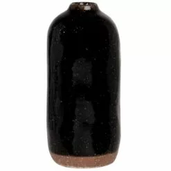 Maisons Du Monde Vases Vase En Grès Noir H18