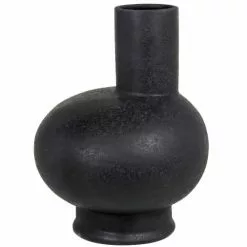 Maisons Du Monde Vases Vase En Grès Noir H23