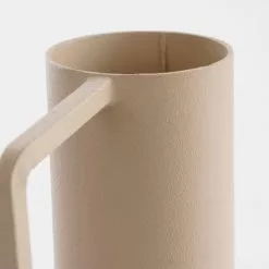 Mica Decorations Vases Vase En Métal Beige H25 -Vases Soldes vase en metal beige h25 3