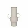 Mica Decorations Vases Vase En Métal Blanc Cassé H34,5 -Vases Soldes vase en metal blanc casse h34 5