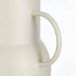 Mica Decorations Vases Vase En Métal Blanc Cassé H34,5 -Vases Soldes vase en metal blanc casse h34 5 2