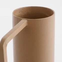 Mica Decorations Vases Vase En Métal Brun Clair H30 -Vases Soldes vase en metal brun clair h30 4