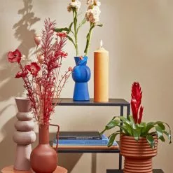 Mica Decorations Vases Vase En Métal Brun H20 -Vases Soldes vase en metal brun h20 3